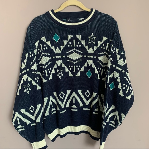 Vintage Grandpa Sweater - Picture 2 of 5